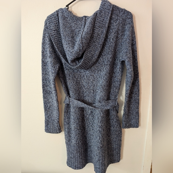 3 For $12 Clearance Express Women's Wool Blend Hooded Sweater - Picture 3 of 5